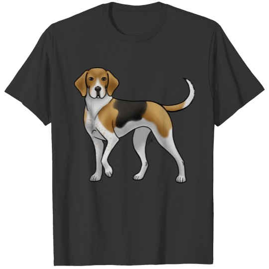 Dog Treeing Walker Coonhound Brown Ticked T Shirts