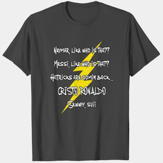 Cristo Ronaldo Sewy T Shirts