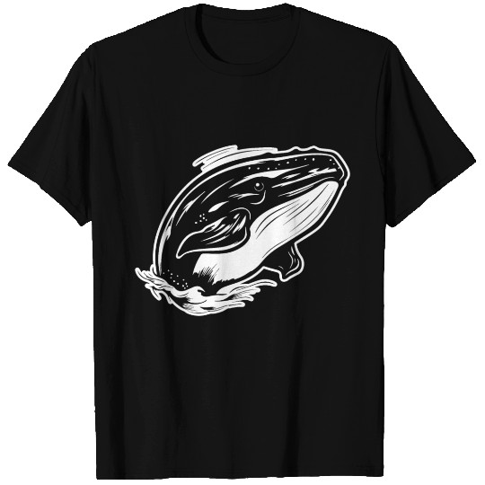 Whale Ocean Marine T Shirts
