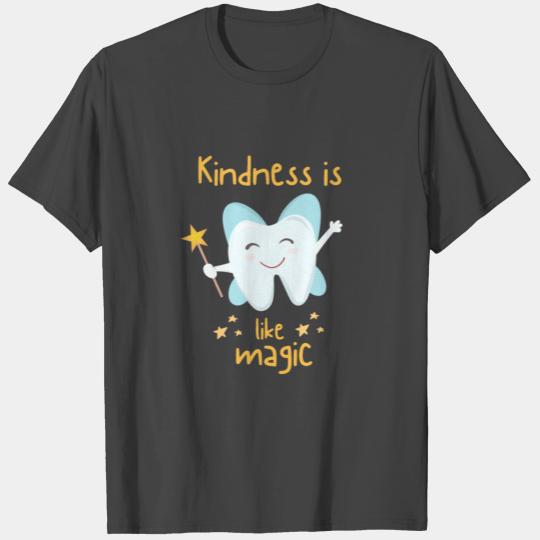Kindness is like magic cute tooth fairy with stars T Shirts