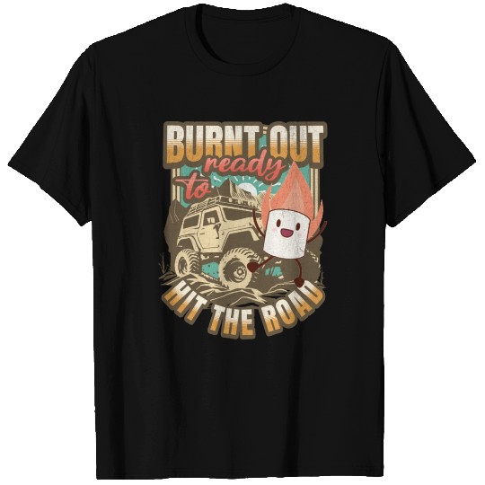 Burnt Out But Optimistic Marshmallow Cute Outdoor T Shirts