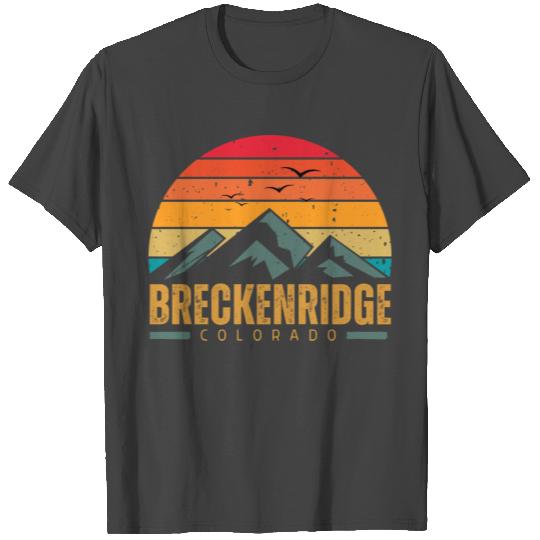 Breckenridge Colorado Co Mountains Hiking Vintage T Shirts