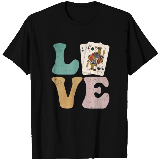 Blackjack Gambling Cards T Shirts