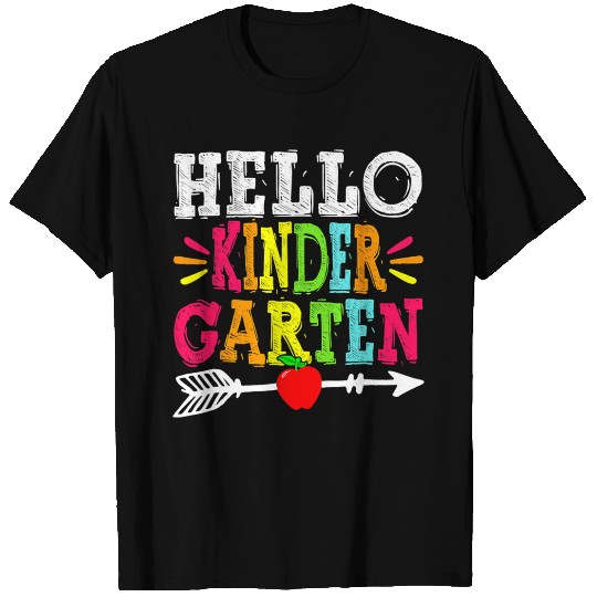 Hello Kindergarten Teacher Funny Back To School T Shirts