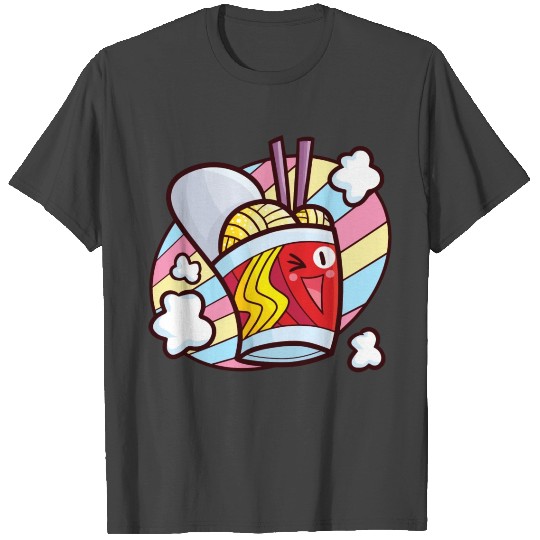 Cute Red Cup Noodle T Shirts