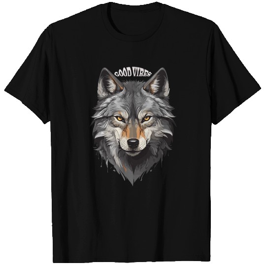 Wolf face T Shirts Design