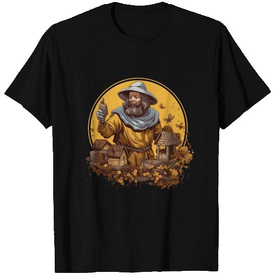 Beekeeping in the Ages - Medieval Tale T Shirts