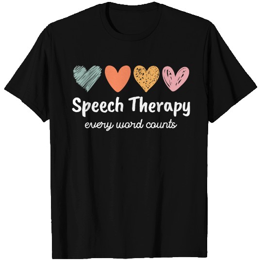 Speech Therapy SLP Speech Language Pathology Cute T Shirts