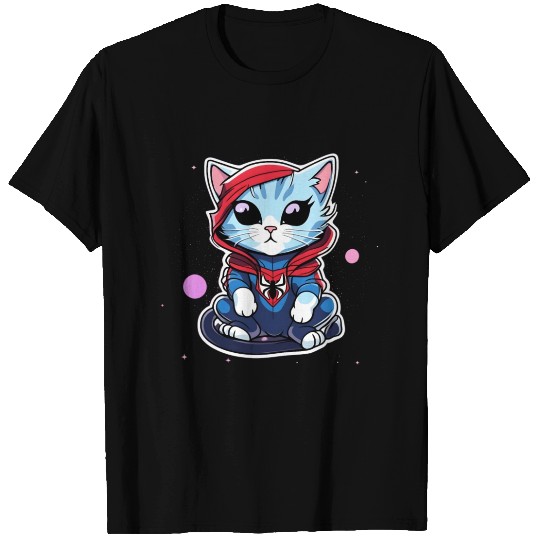 Cute Spider Kitty T Shirts