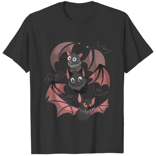 Night Animal Halloween Gift Cute Bat T Shirts