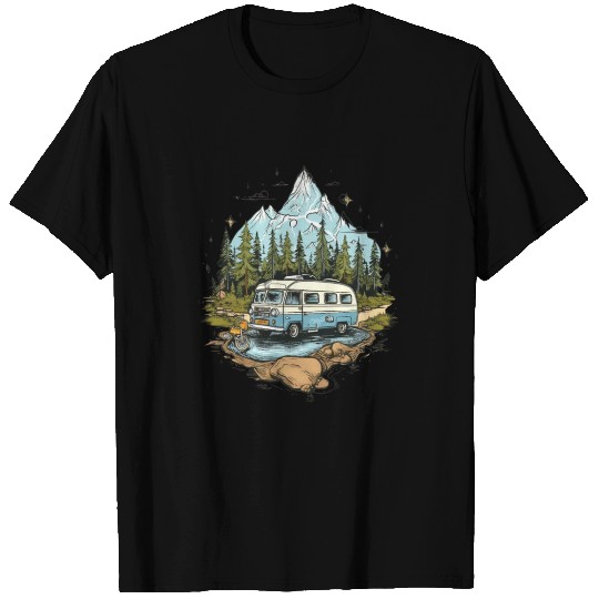 camping, nature, independent, gift T Shirts