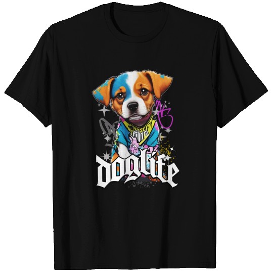 Rapper Rap dog puppy T Shirts