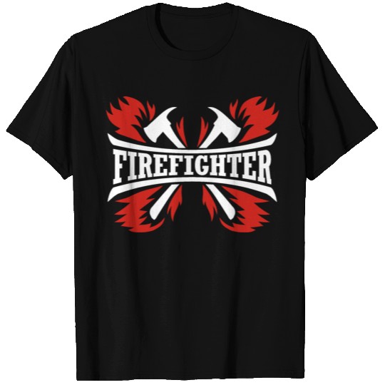 Fire Fighter Fireman Volunteer Rescue Firefighter T Shirts