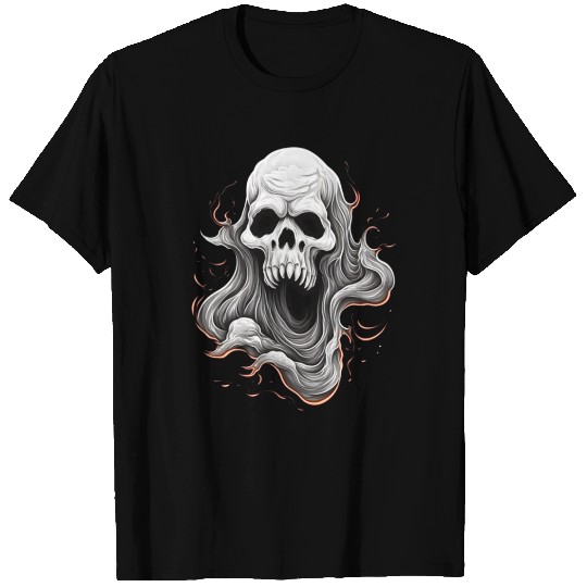 Eerie Halloween Ghoul Art, Spooky Season Delight 3 T Shirts