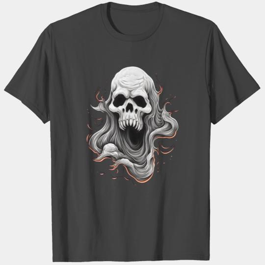 Eerie Halloween Ghoul Art, Spooky Season Delight 3 T Shirts