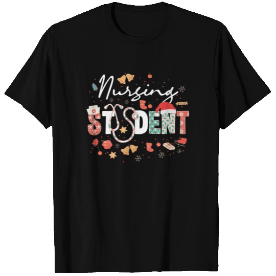 Nursing Student Christmas Nursing School T Shirts