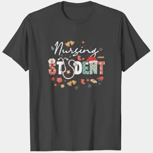 Nursing Student Christmas Nursing School T Shirts