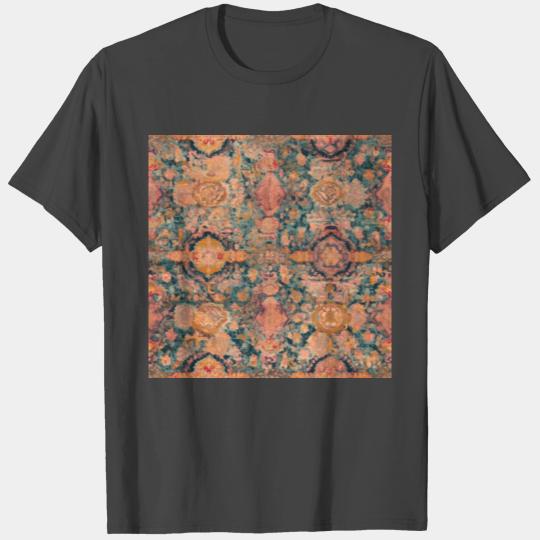 Mystical Tapestry: Vintage Indian Rug Reverie T Shirts