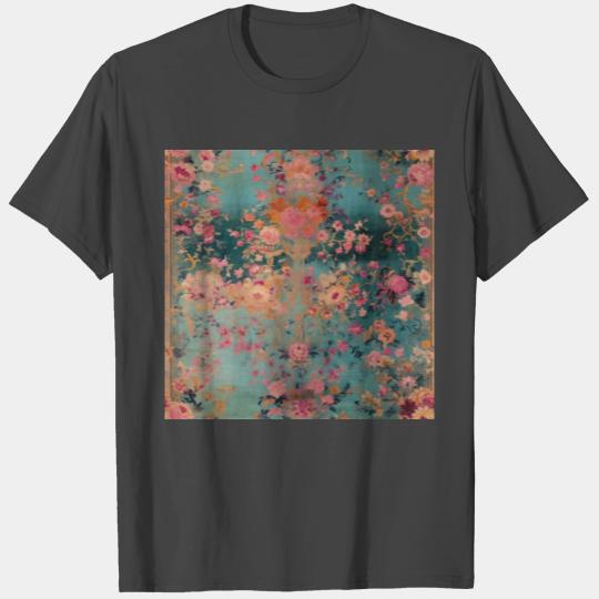 Mystical Tapestry: Vintage Indian Rug Reverie T Shirts