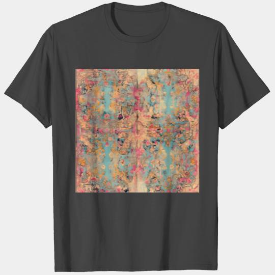Mystical Tapestry: Vintage Indian Rug Reverie T Shirts