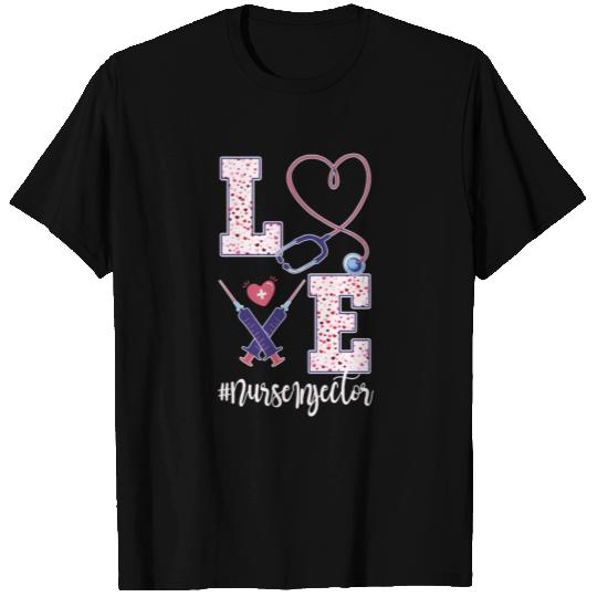 Nurse Injector Valentine's Day Design T Shirts