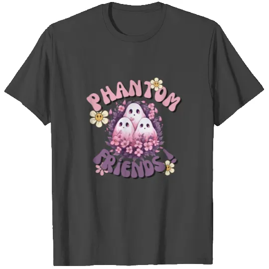 Join the Phantom Friends: Kids' Halloween T Shirts