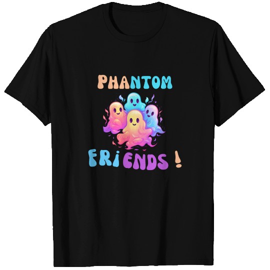 Join the Phantom Friends: Kids' Halloween T Shirts