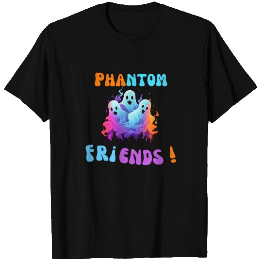 Join the Phantom Friends: Kids' Halloween T Shirts