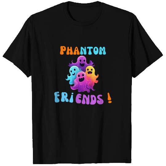 Join the Phantom Friends: Kids' Halloween T Shirts