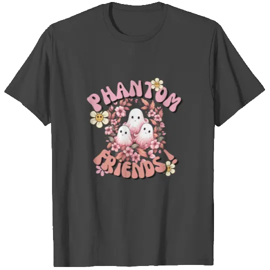 Join the Phantom Friends: Kids' Halloween T Shirts