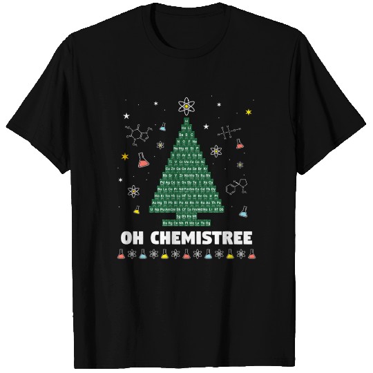 Oh Chemistree Periodic Table Chemistry Tree T Shirts