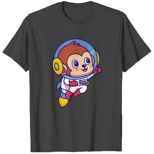 Flying Monkey Astronaut T Shirts