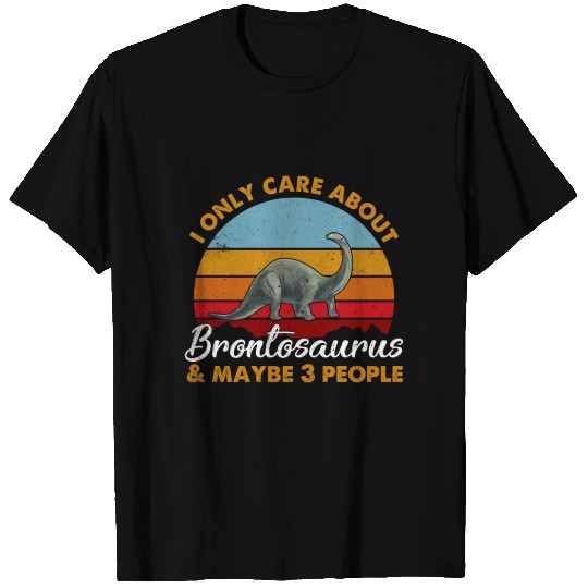 Style Sunset Brontosaurus T Shirts