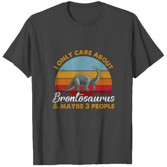 Style Sunset Brontosaurus T Shirts