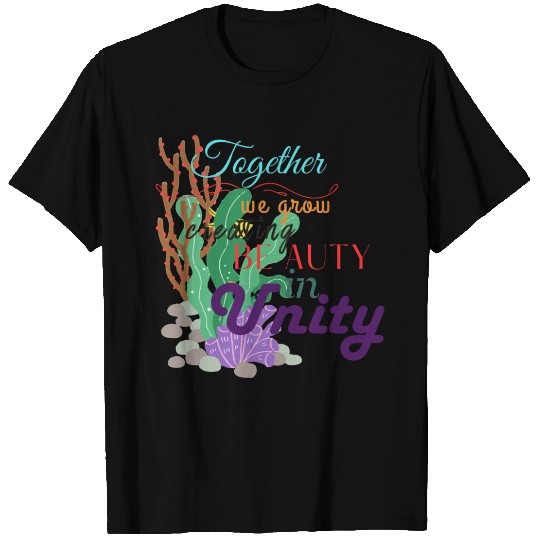 Unified Coral Canvas T Shirts