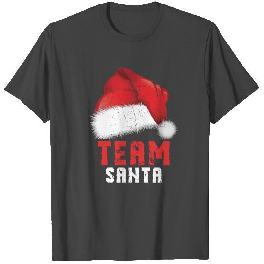 December 2021 Winter Team Santa Christmas T Shirts