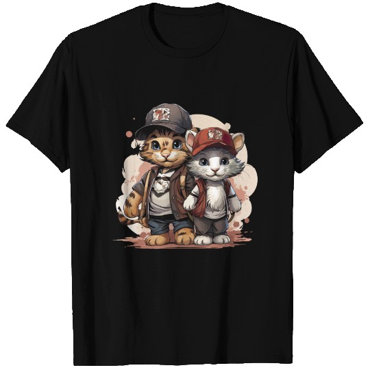 Cute Cats Going Back to School T Shirts