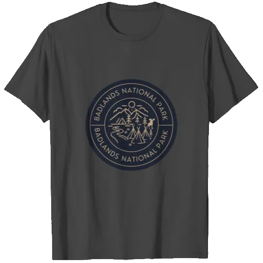 badlands National Park T Shirts