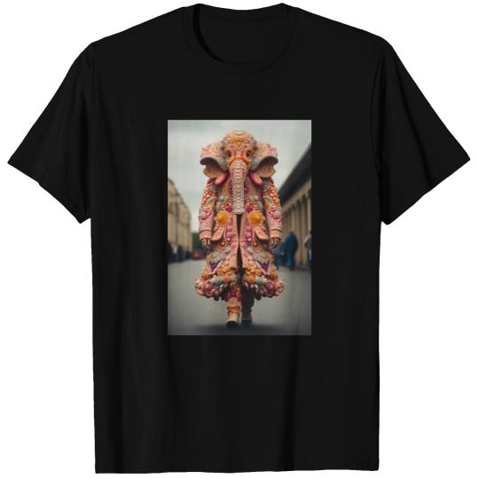 Baroque Styled Elephant - Fashion Week T Shirts