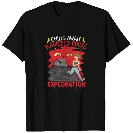 Horror Paranormal Haunted House Spooky Halloween T Shirts