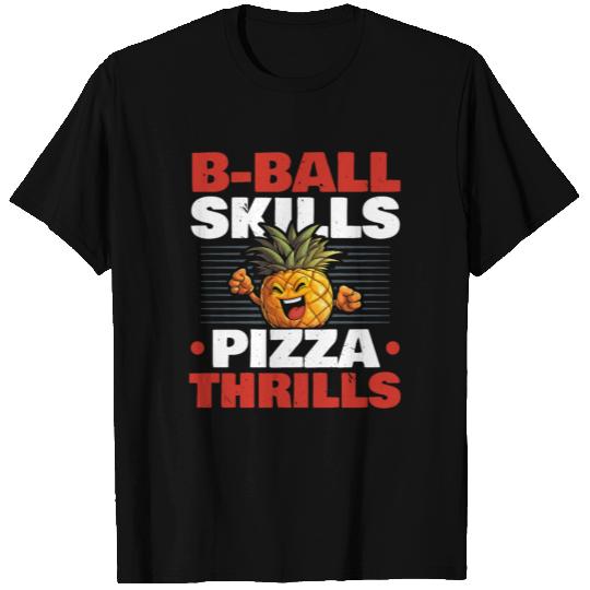 Pineapple Basketball Tropical Fruit Summer Sport T Shirts