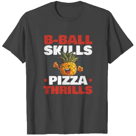 Pineapple Basketball Tropical Fruit Summer Sport T Shirts