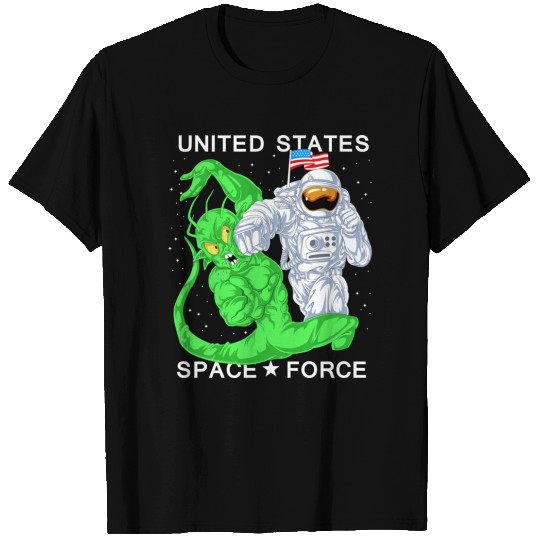 United States Space Force Military Astronaut T Shirts