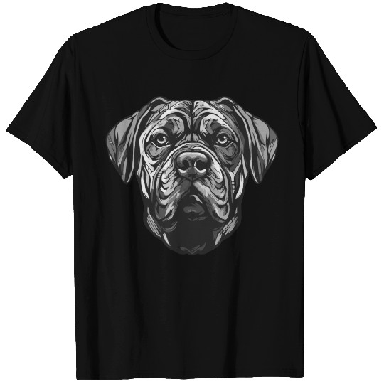 Mastiff dog portrait animal T Shirts