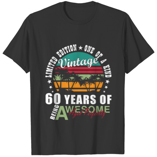 60th birthday vintage 1963 vintage 1963 T Shirts