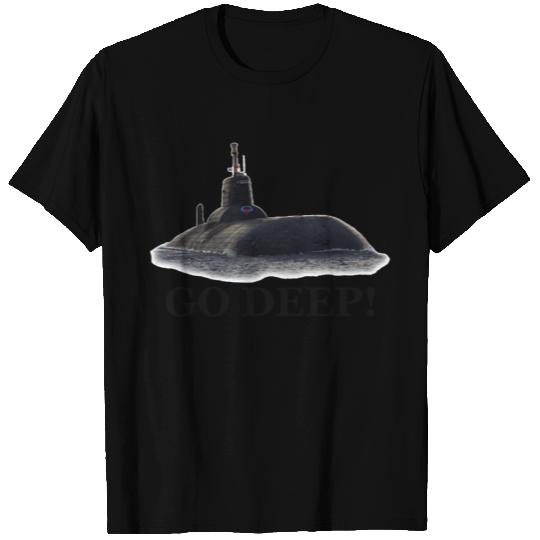 Submarine, Go Deep! Submarine T Shirts
