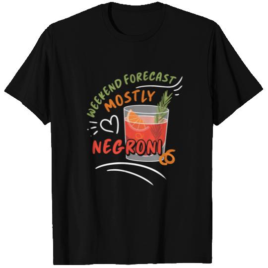 Alcohol Drinker Classic Cocktail Booze Negroni T Shirts