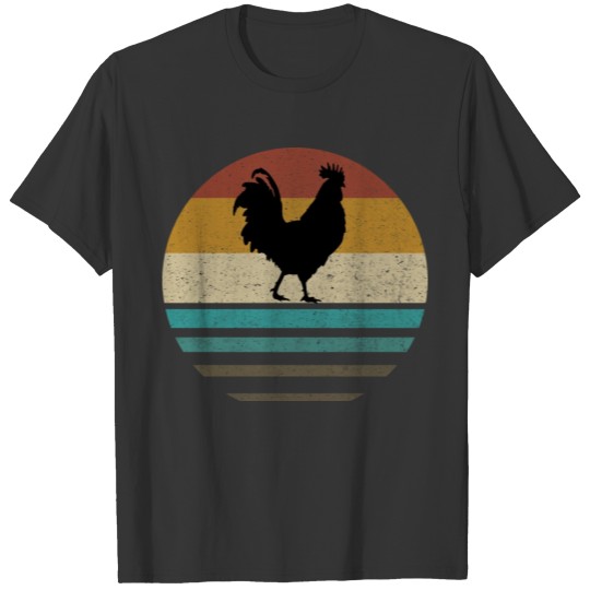 Retro Vintage Chicken Funny Farm Poultry Farmer T Shirts