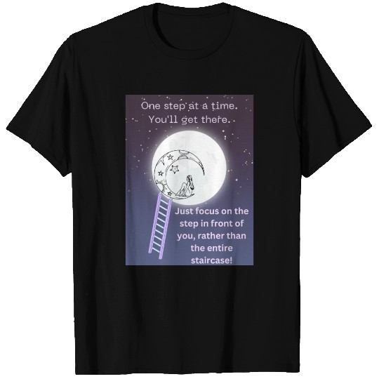 Full Moon Inspirational Quote Poster T Shirts