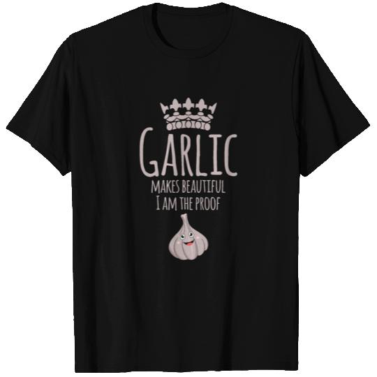 Garlic Saying Garlic Toe T Shirts